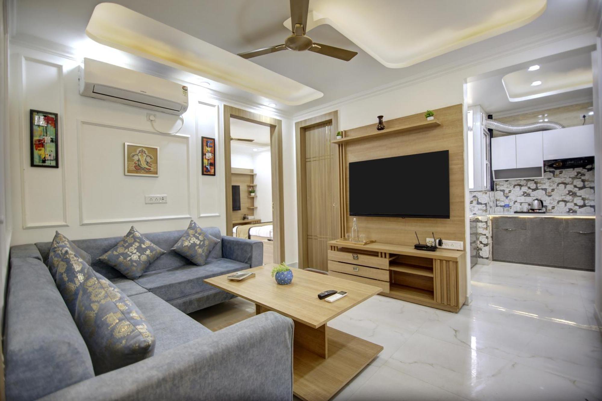 구르가온 Anandam Club House 아파트 호텔 외부 사진